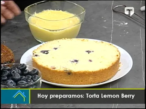 Hoy preparamos Torta Lemon Berry