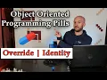Object Oriented Programming Override Identity vs Equality