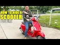 Perfect Riding Posture Scooter Basics Part 1 Original Series