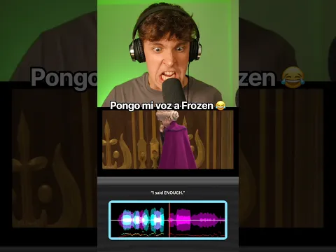 Pongo mi voz a Frozen 😂 | Iker Unzu￼