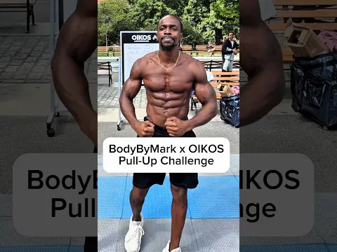 #ad $500 for the most Pull-Ups; a BodyByMark x @OIKOS Fitness Challenge featuring OIKOS PRO Drinks