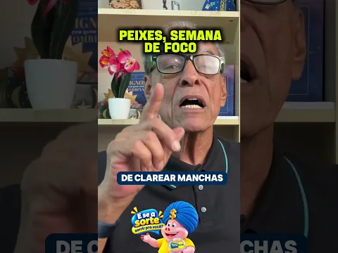 Previsão semanal de Peixes (26-01/11)
