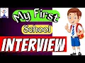 School admission interview questions and answers Students Grade 1 online classes