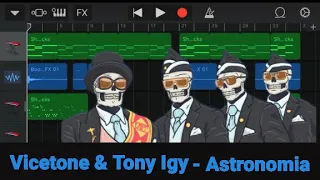 Download Vicetone \u0026 Tony Igy - Astronomia Remix in GarageBand (Tutorial) | Coffin Dance Song | Letz’draw04 || MP3