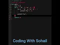 Pattern 28 C Programming Coding With Sohail