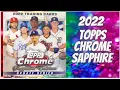 2022 Topps Chrome Update Sapphire Edition Hobby Box Top Rookies Pulled Color