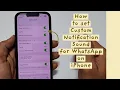 Download Lagu How to change notification tone for WhatsApp on iPhone
