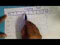 Counting sort Part 2 Version