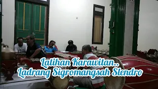 Download Latihan Karawitan Ladrang Sigromangsah Slendro MP3