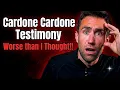 The END of Cardone Capital Massive Class Action Lawsuit Testimony