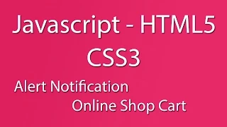 Javascript - HTML5