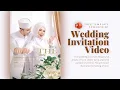 Download Lagu WEDDING INVITATION VIDEO WITH POWERPOINT #WED01