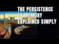 Dali s The Persistence of Memory EASY Explanation for NON-ART People