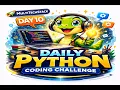 Python Coding Challenge Day 10 Return a new string where each character is repeated 3 times