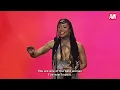 Kira Noir accepts for Best Scene with Miss B Nasty Hot and Mean 38 Brazzers