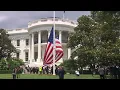 Download Lagu President Trump Participates in the Raising of the American Flag on the South Lawn