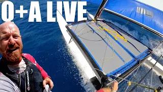 Q+A Live Catamaran sailing issues? Hobie problems?