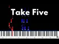 Take Five Terrence Shider Piano Solo Tutorial V2