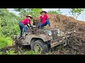 Download Lagu The girl who repaired and restored the old scrap car was abandoned for a long time.