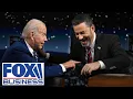 Biden goes on Kimmel for TV foot rub Dagen McDowell