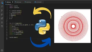Python Graphics Animation Tutorial Design coding animation design