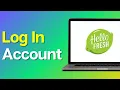 How to Log In into Hello Fresh Account