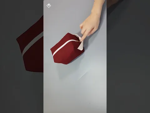 Quick and Easy sewing tips/ zipper pouch with handle