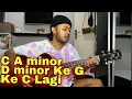 Lagu Ketika lu udah belajar gitar 3 tahun, Tapi cuma bisa C A minor D minor Ke G Ke C lagi 🗿