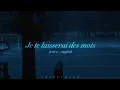 Download Lagu Patrick Watson - Je te laisserai des mots (lyrics / english translate)