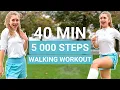 Download Lagu 40 MIN 5000 STEPS WORKOUT | no jumping calories burning walking dance workout, full body