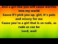 Cocoa Tea - Young Lover (lyrics)