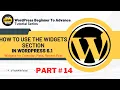 How To Use New WordPress 6 Widgets Section WordPress Widgets Tutorial Part Urdu - Hindi