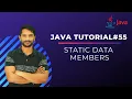 Static Data Members Java Programming In Hindi