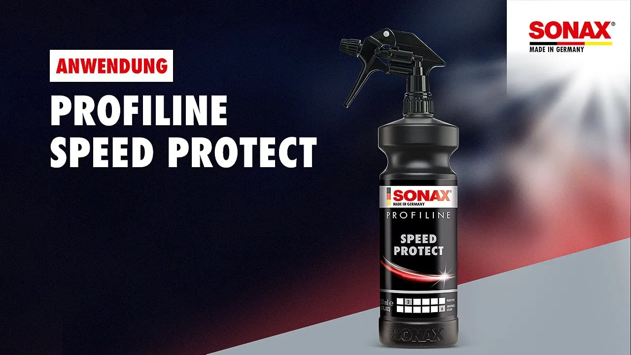 Anwendung SONAX PROFILINE Speed Protect