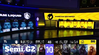 TL vs DIG - Game 2 | Semi Final LCS 2022 Lock In Playoffs | Team Liquid vs Dignitas G2 full game