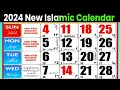 2024 Islamic Urdu Calendar Hijri Calendar 2024 Best Islamic Calendar 2024