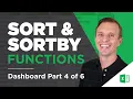 SORT SORTBY Functions Dashboard Part 4 of 6