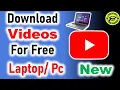 how to download YouTube Videos for free in 2025 on PC