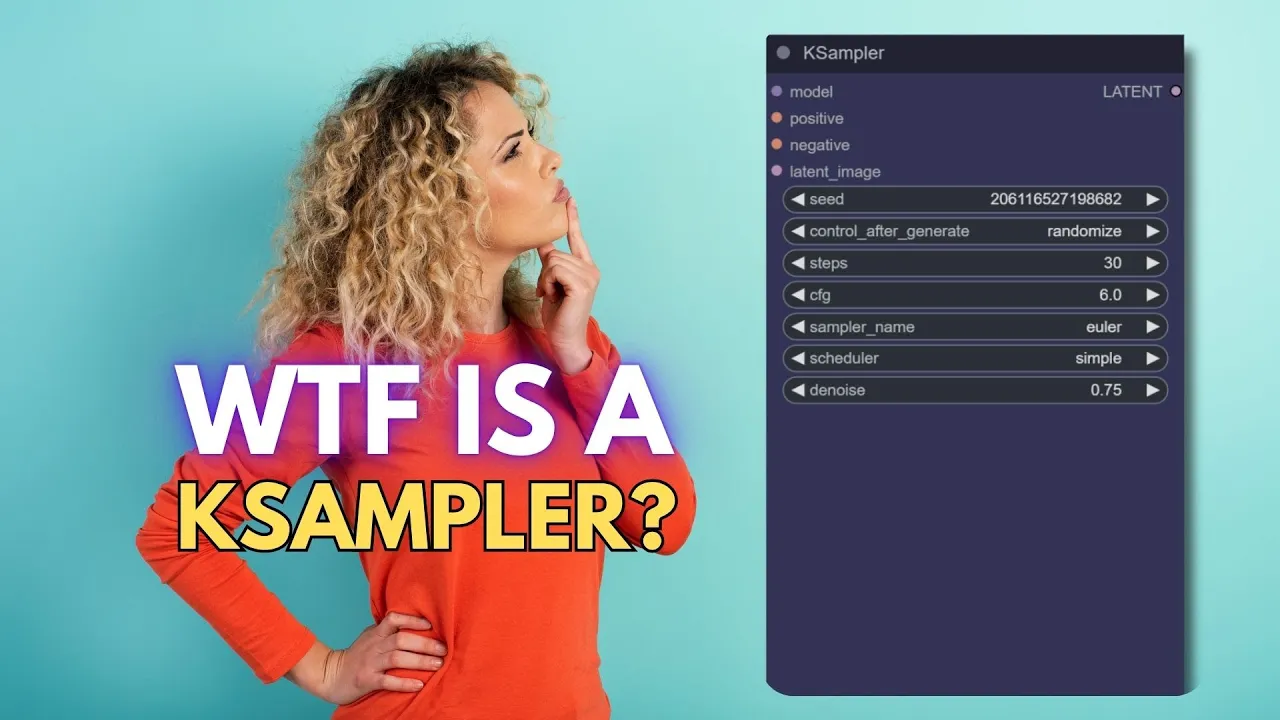 Comfyui 101: Want to Understand The KSampler? Watch This Now! | Part 4