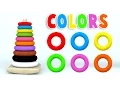 Learn Colors with Color Stack Rings and More Colours s for Children