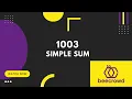 1003 - Simple Sum Beecrowd Problem Solution Tutorial