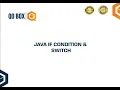 Java IF Condition Switch QO-BOX