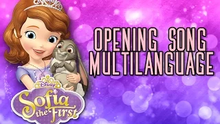 sofia the first opening song one line multilanguage