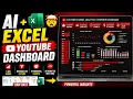 Create a YouTube Analytics Dashboard in Excel with AI VBA Step-by-Step