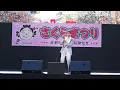 【桜新町さくらまつり 2024】水前寺清子 - 「365歩のマーチ（三百六十五歩のマーチ)」昭和の名曲 ライブ