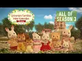 All Of Mini Episodes Season 3 -Clover- #01~#12 | Animation Compilation | Sylvanian Families