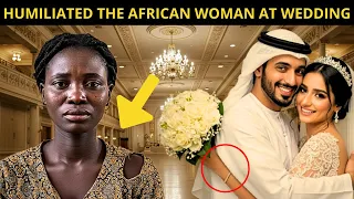 Invited His African Ex-Girlfriend To His Wedding To Get Revenge, But What She Did Was Unforgettable