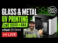 Glass Metal MORE What Can the xTool O1 Omni Actually Print LIVE Test Q A
