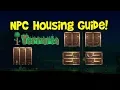 Terraria NPC House Design Tutorial Ideas Guide Requirements Compact Tips