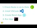 Creating local environment for react app for windows